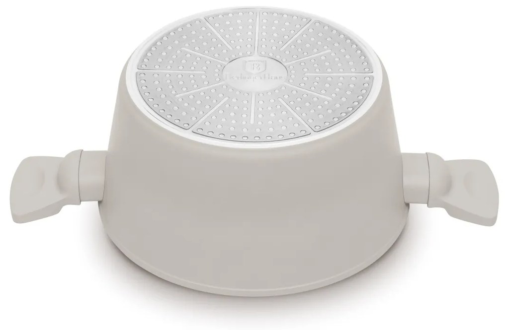 BerlingerHaus Rondel z powłoką tytanową i pokrywką Sahara 24 cm, 24 cm