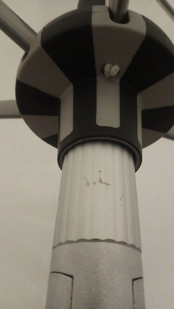 Knirps Automatic biały - Towar z drobną wadą (S273) nachylany parasol ogrodowy 290 cm