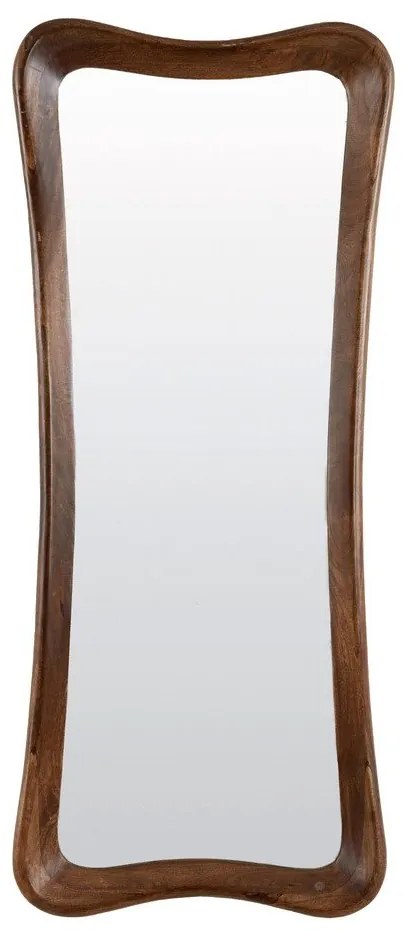 Lustro ścienne z drewnianą ramą 68x160 cm Alamos – Light & Living
