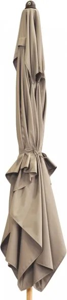 Doppler ALU WOOD parasol ogrodowy 210 x 140 cm beżowy