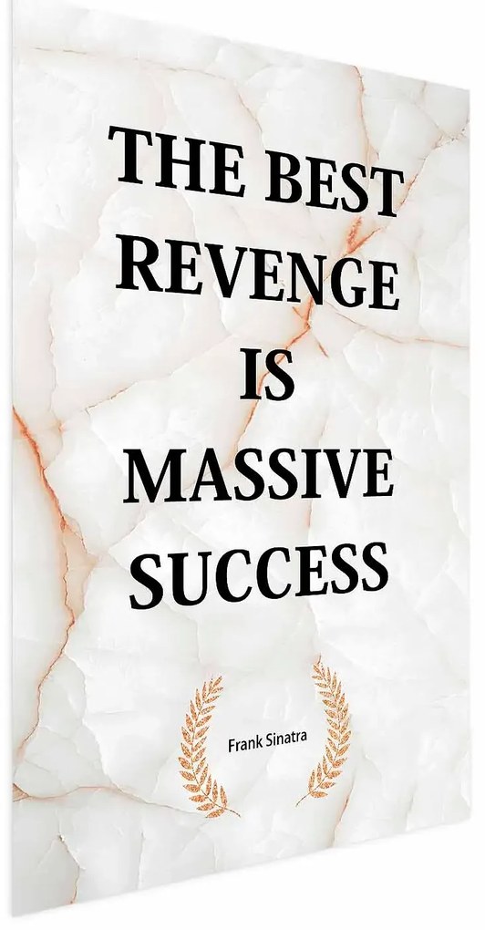Plakat Best Revenge 21x30 cm bez ramy bez marginesu ARTGEIST B