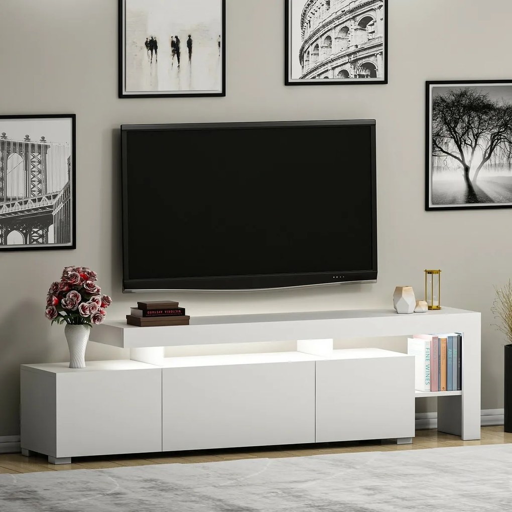 Stolik pod telewizor Beliz White