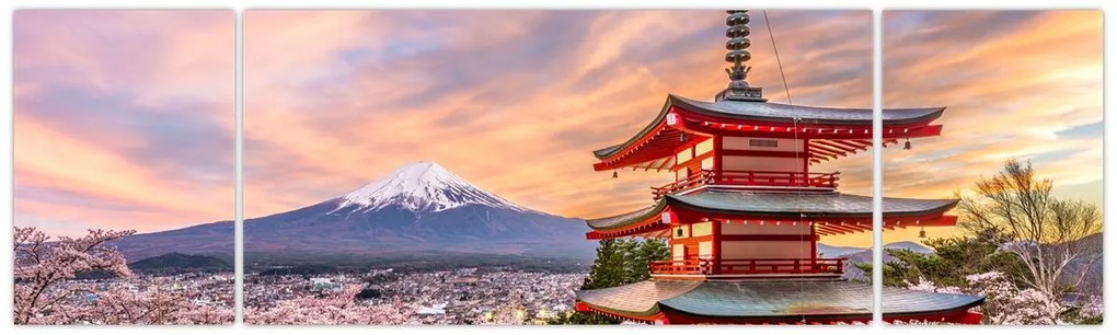 Obraz - Fudżi, Japonia (170x50 cm)