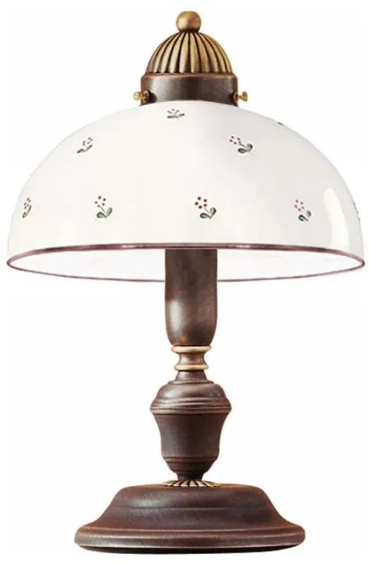 Kolarz 731.73.69 - Lampa stołowa NONNA 1xE14/60W/230V czerwony