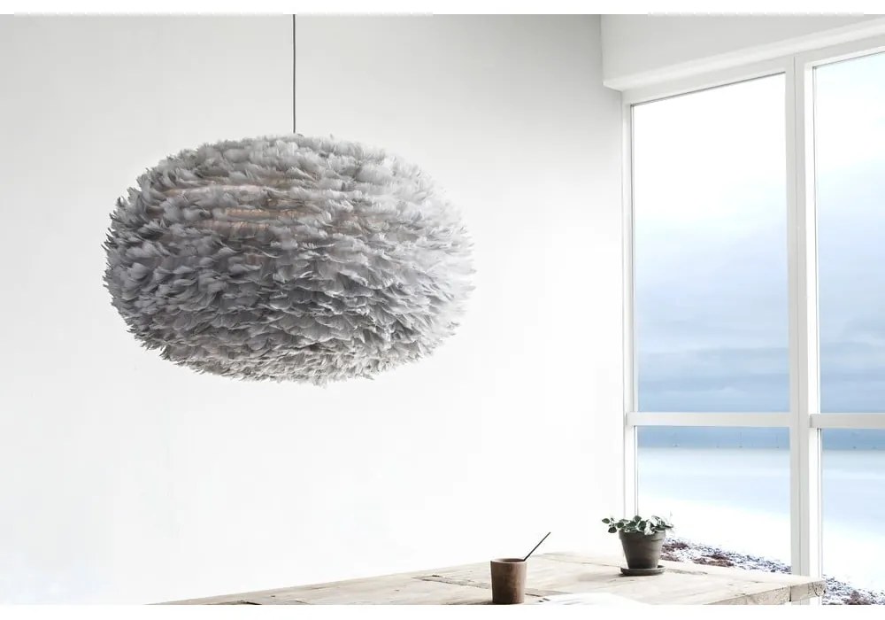 Jasnoszary abażur ø 75 cm Eos XL – UMAGE