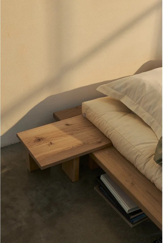 Szafka nocna z litego drewna sosnowego w naturalnym kolorze Japan – Karup Design