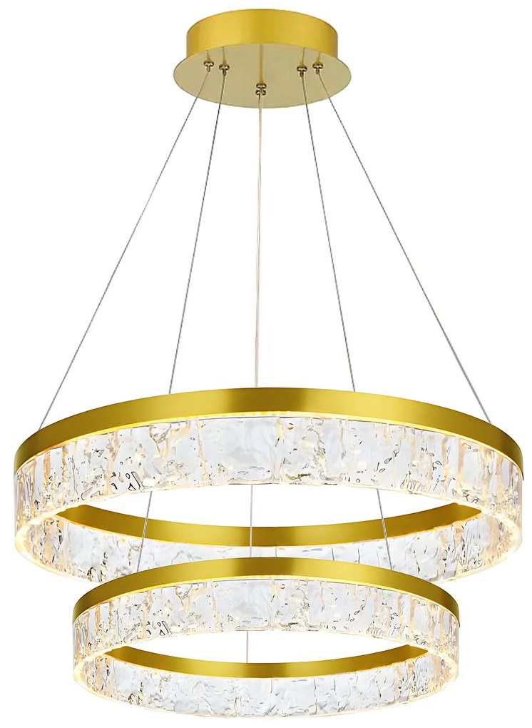 Lampa wisząca LED LHJ049-CP2 ZŁOTA