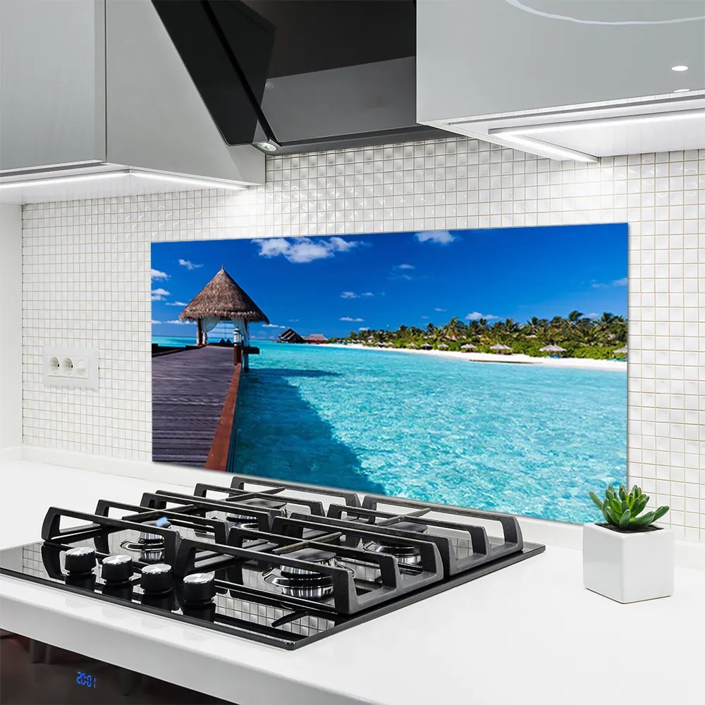 Panel Szklany Monumentalny Most nad Zatoką