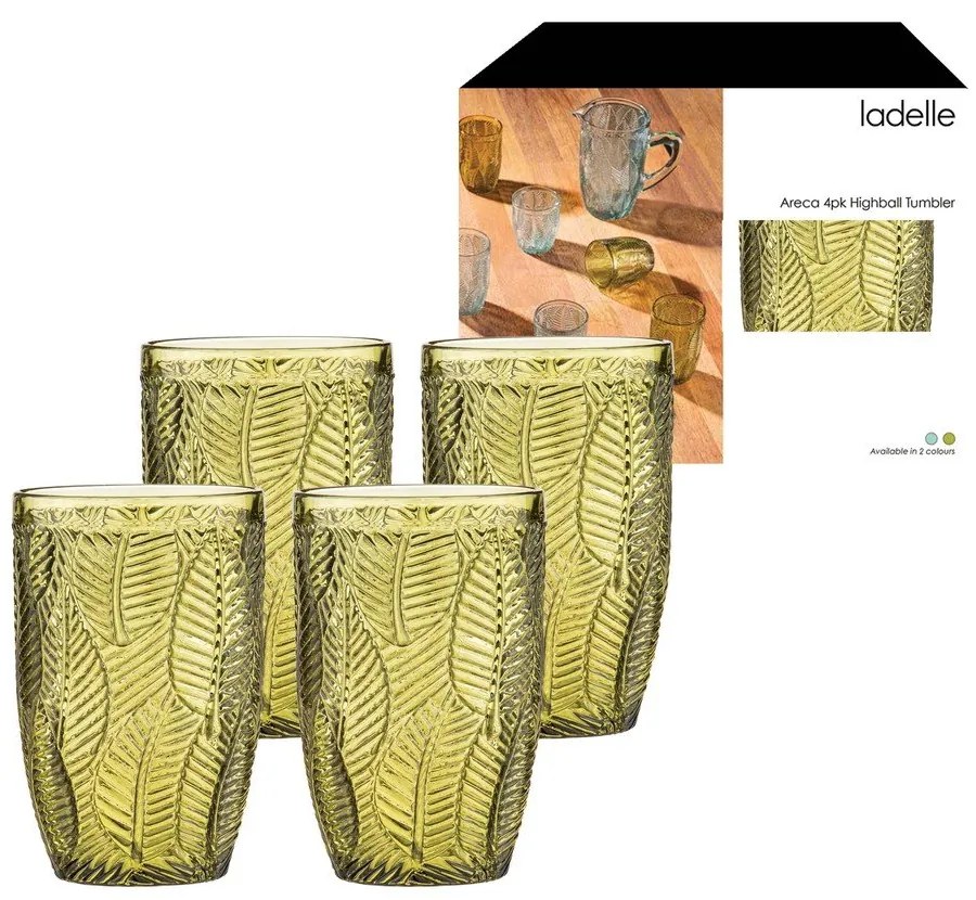 Szklanki zestaw 4 szt. 450 ml Areca – Ladelle