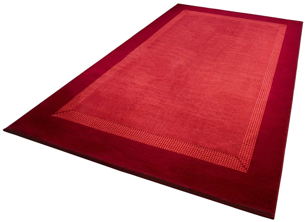 Dywan nowoczesny Basic czerwony 200 cm x 290 cm