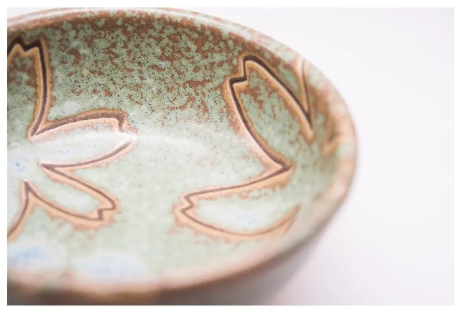 6-częściowy komplet zielonych naczyń ceramicznych do sushi MIJ