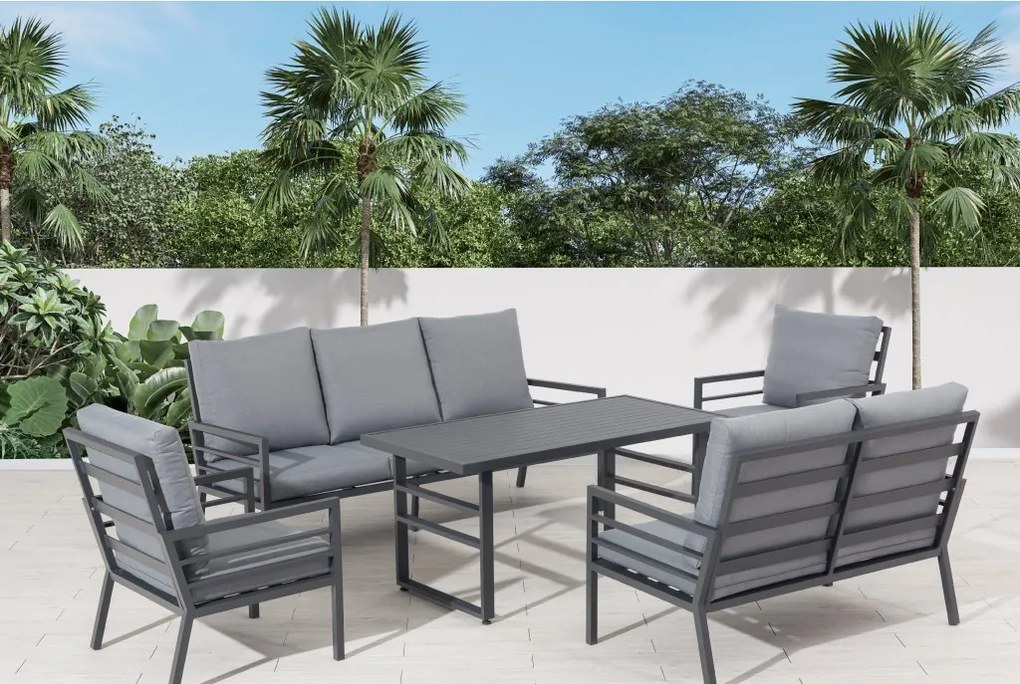 Doppler MANHATTAN, +1+1 ogrodowy zestaw wypoczynkowy 2+1