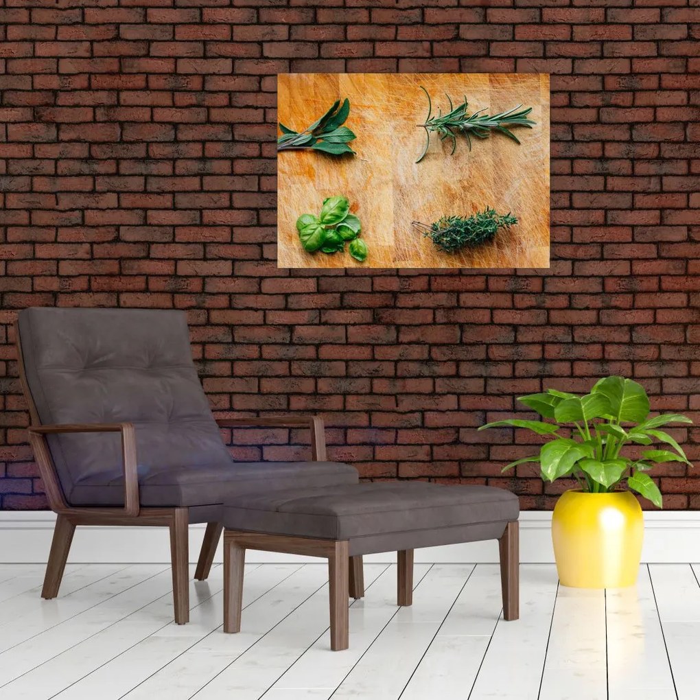 Obraz - Zioła (70x50 cm)