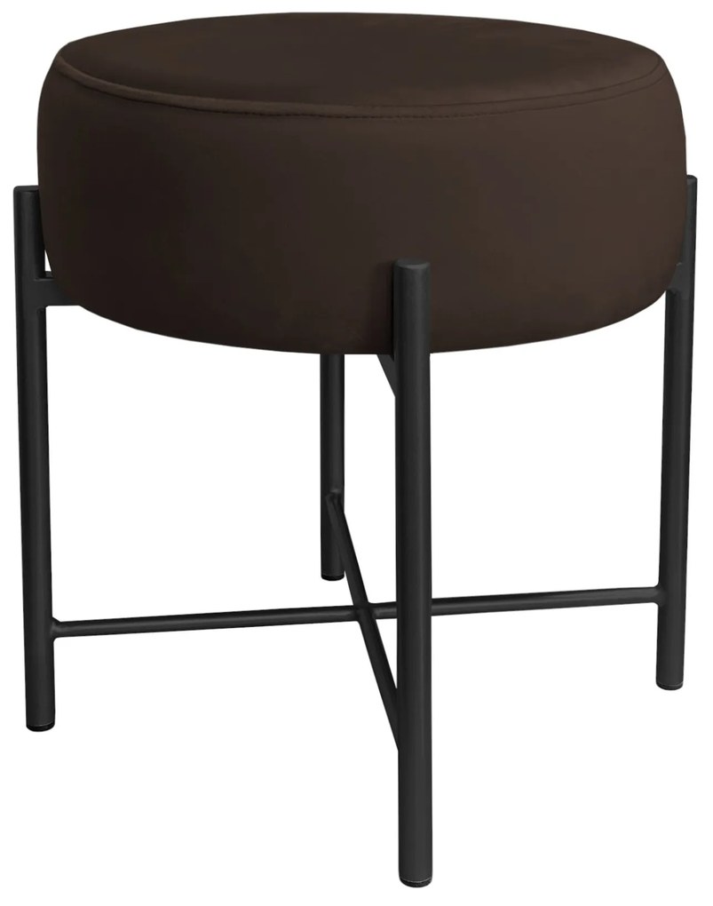 Taboret Pola noga metalowa czarna MG05