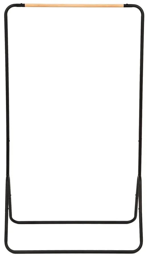 Czarny stojak na ubrania Compactor Elias Clother Hanger, wys. 145 cm