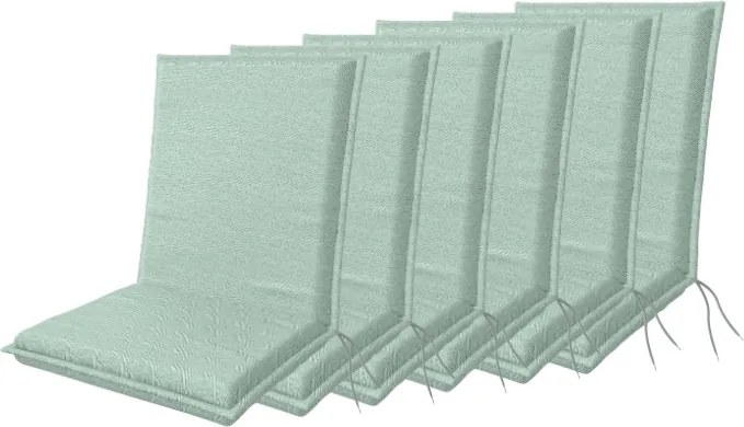 Doppler ART 4044 niski - set 6 szt. set 6 szt. poduszek na krzesło z niskim oparciem