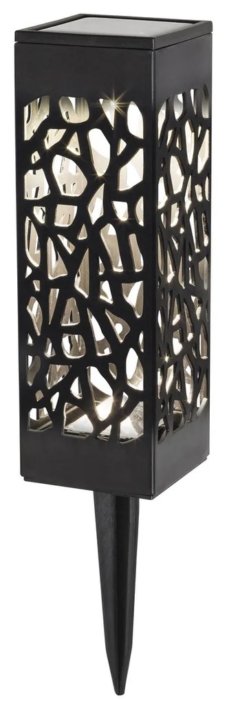 Rabalux 8949 Lampa słoneczna LED wbijana w ziemię Mora, czarny