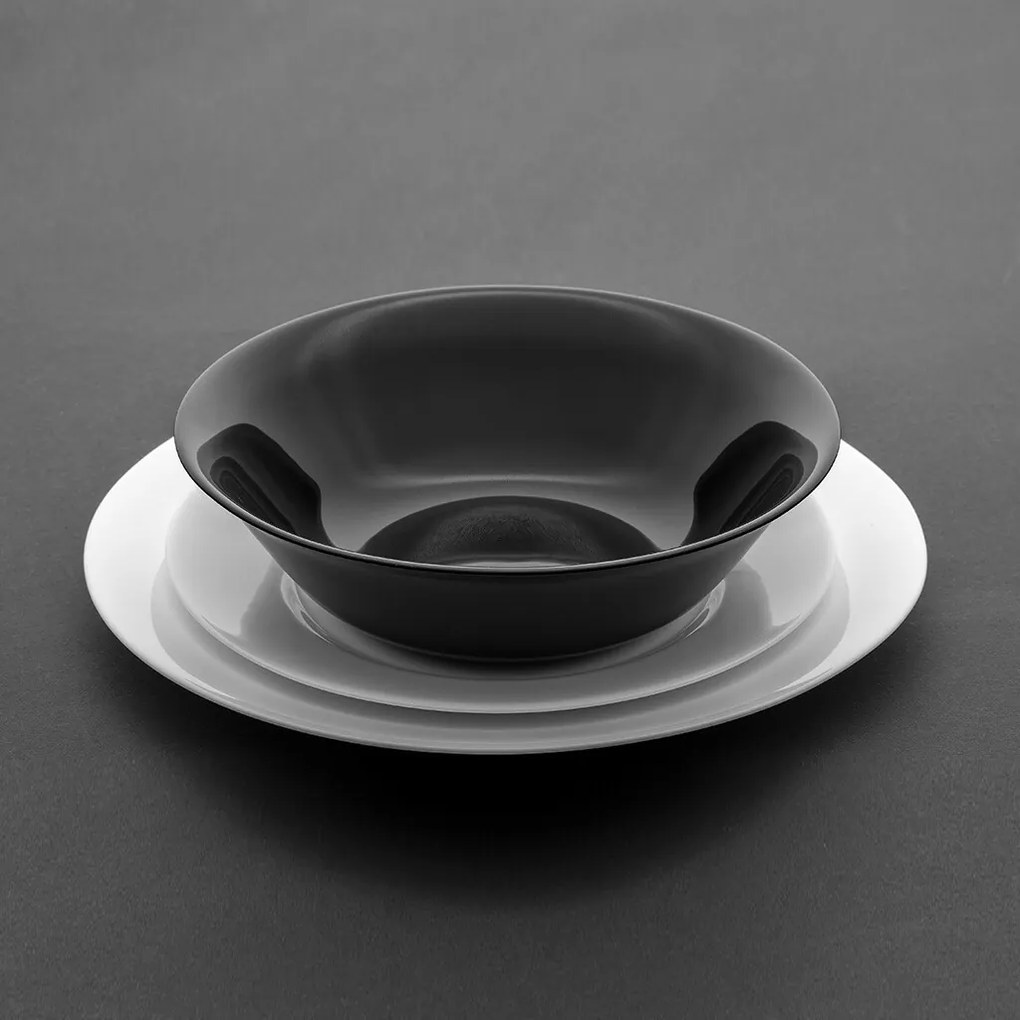 Florina 18-częściowy zestaw talerzy Domino