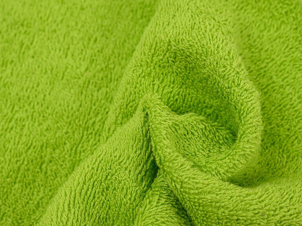 Ręcznik dziecięcy Bella zielony 30x50 cm, 100% bawełna