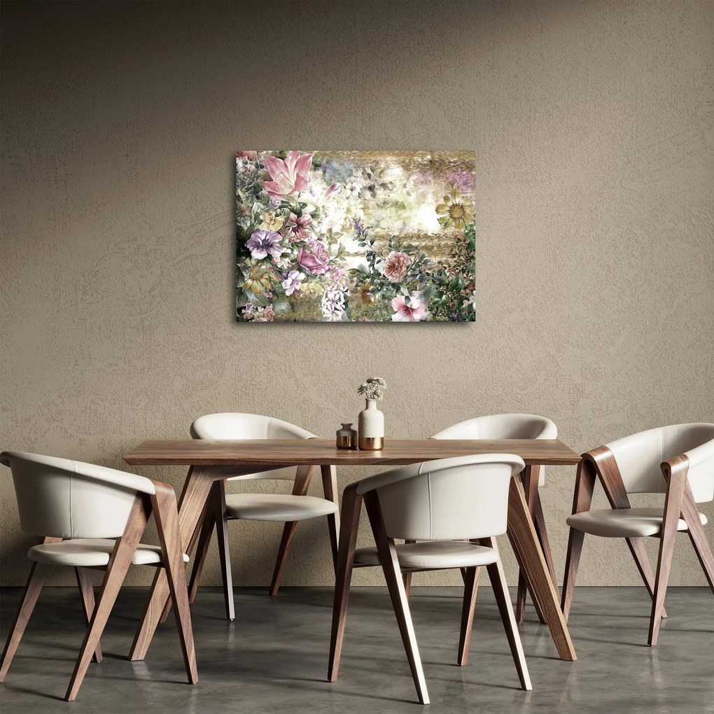 Obraz - Designerskie kwiaty (70x50 cm)