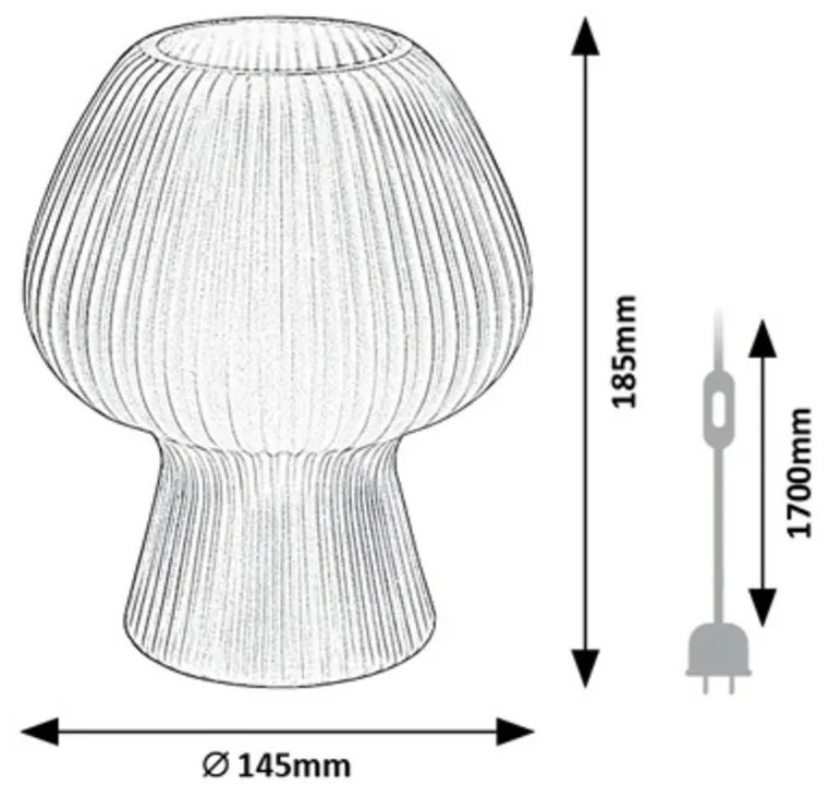 Rabalux 74024 lampa stołowa Vinelle