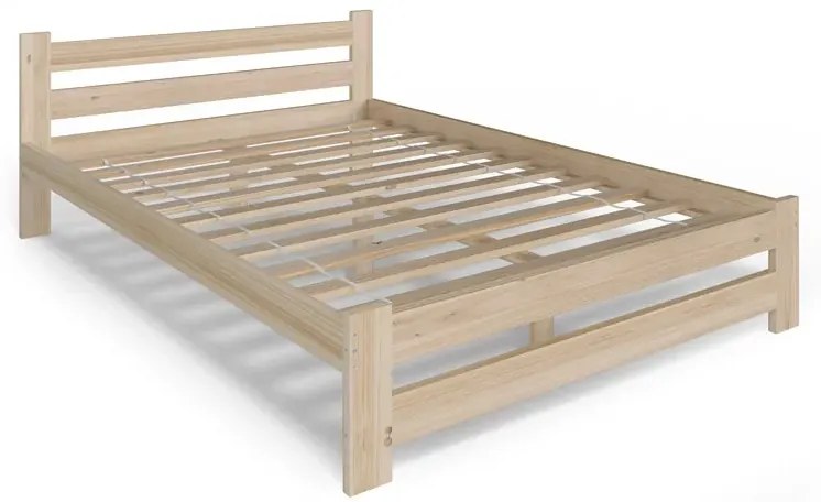 Skandynawskie Łóżko Z Materacem 120X200 G2-H77