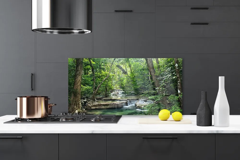 Panel Szklany Tajemniczy Bór w Gęstwinie