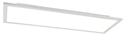 Lampa sufitowa stalowa 80 cm z wbudowanym LED i pilotem - Live Nowoczesny Oswietlenie wewnetrzne
