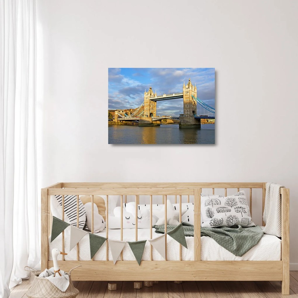 Obraz na szkle - Tower Bridge (70x50 cm)