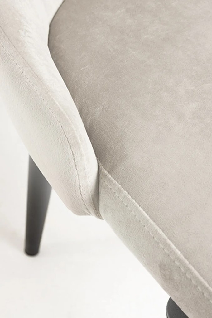 Zestaw 4 Krzese Kan Aksamitne