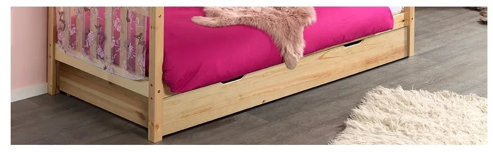 Szuflada pod łóżko dziecięce 90x190 cm w naturalnym kolorze Dallas – Vipack