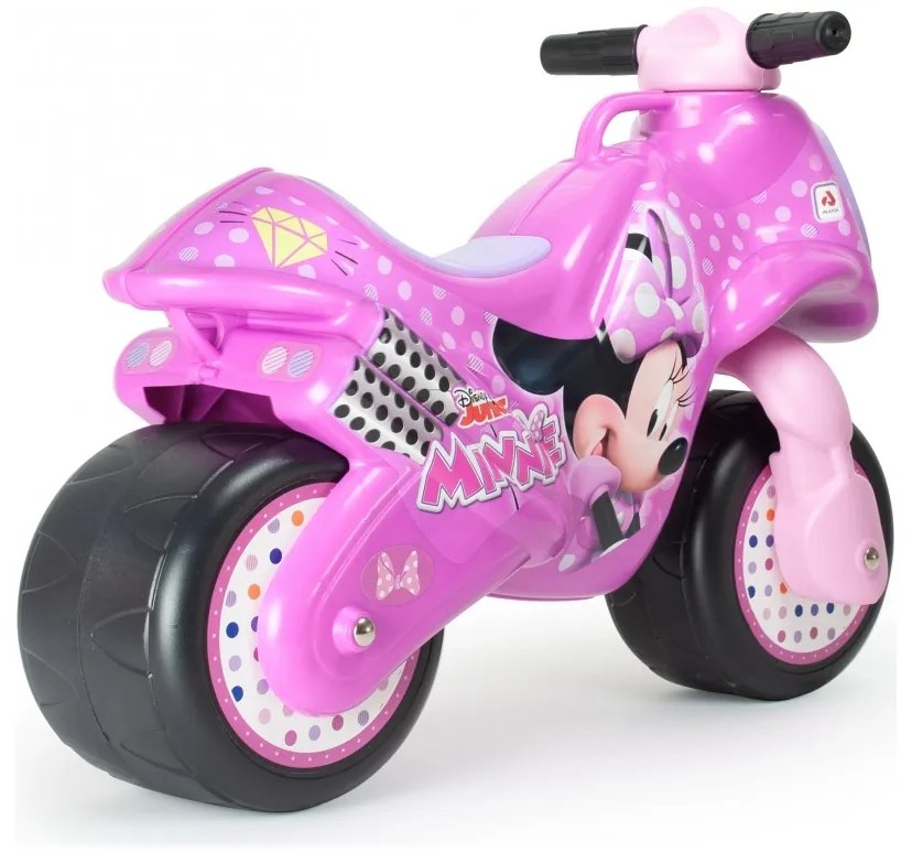 Injusa myszka minnie jeździk motor rowerek biegowy