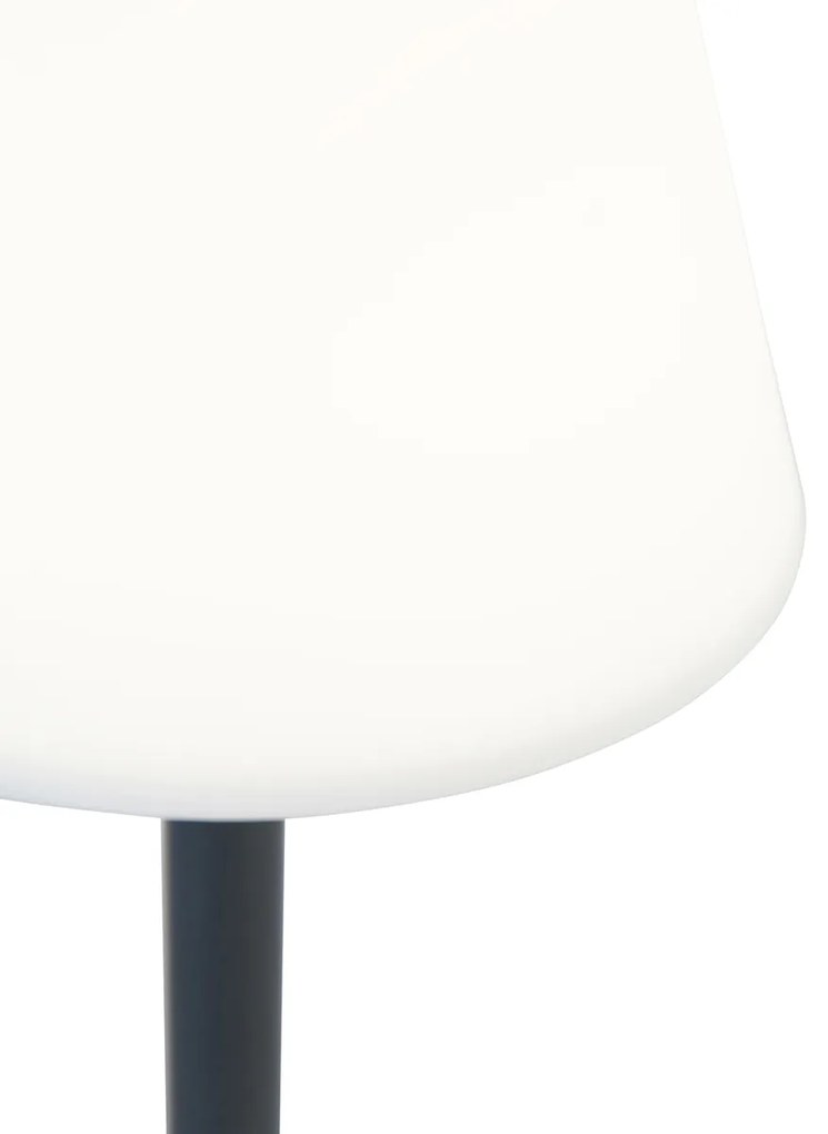 Zewnetrzna Lampa stołowa ciemnoszara w komplecie z LED do ładowania z dotykowym ściemniaczem - RenataDesignerski Oswietlenie zewnetrzne