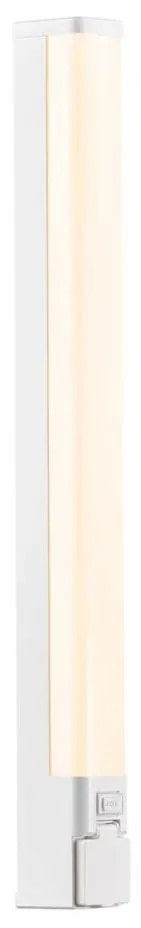 Nordlux - Oświetlenie lustra łazienkowego z wbudowanym gniazdkiem LED/15W/230V IP44 60 cm białe