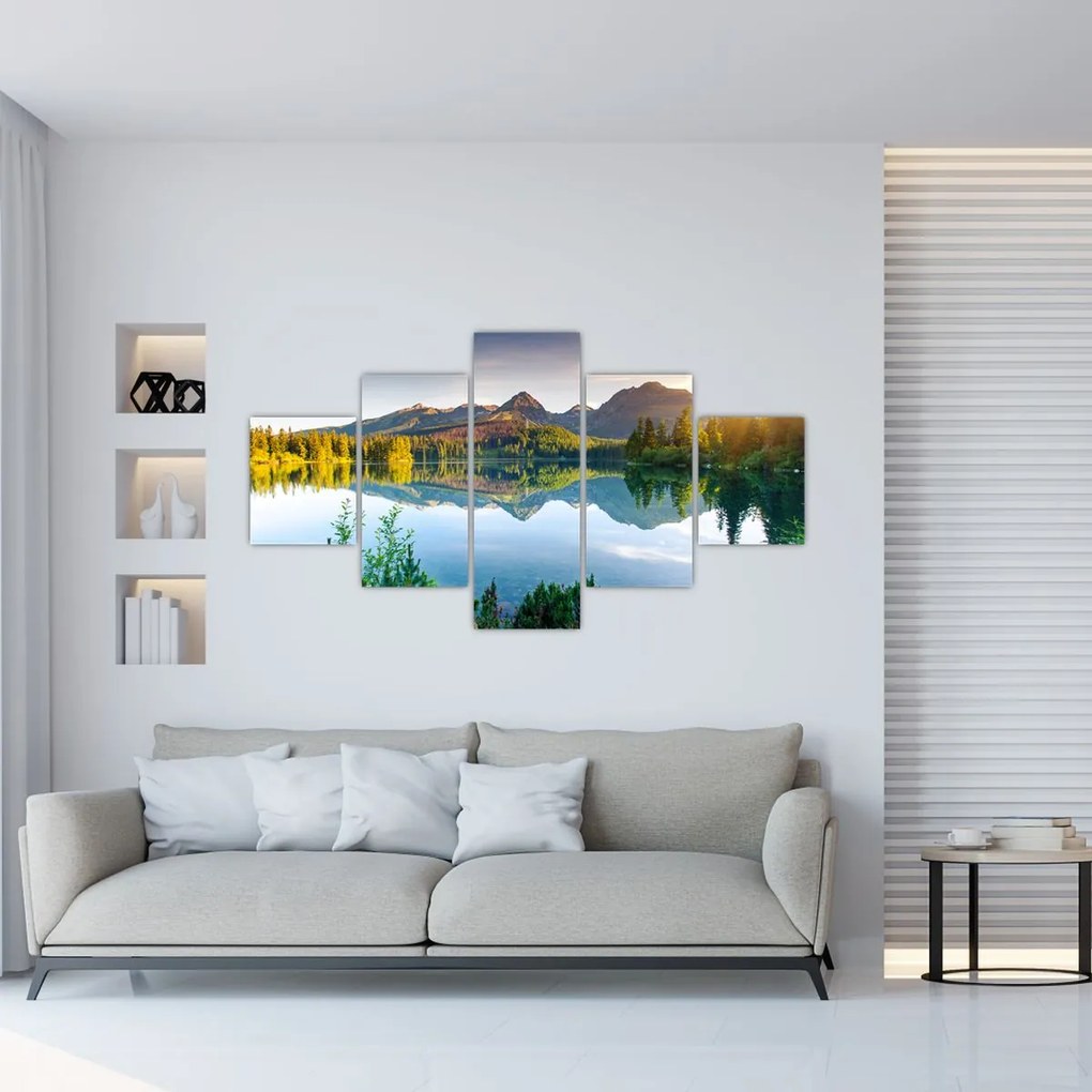 Obraz - Jezioro (125x70 cm)
