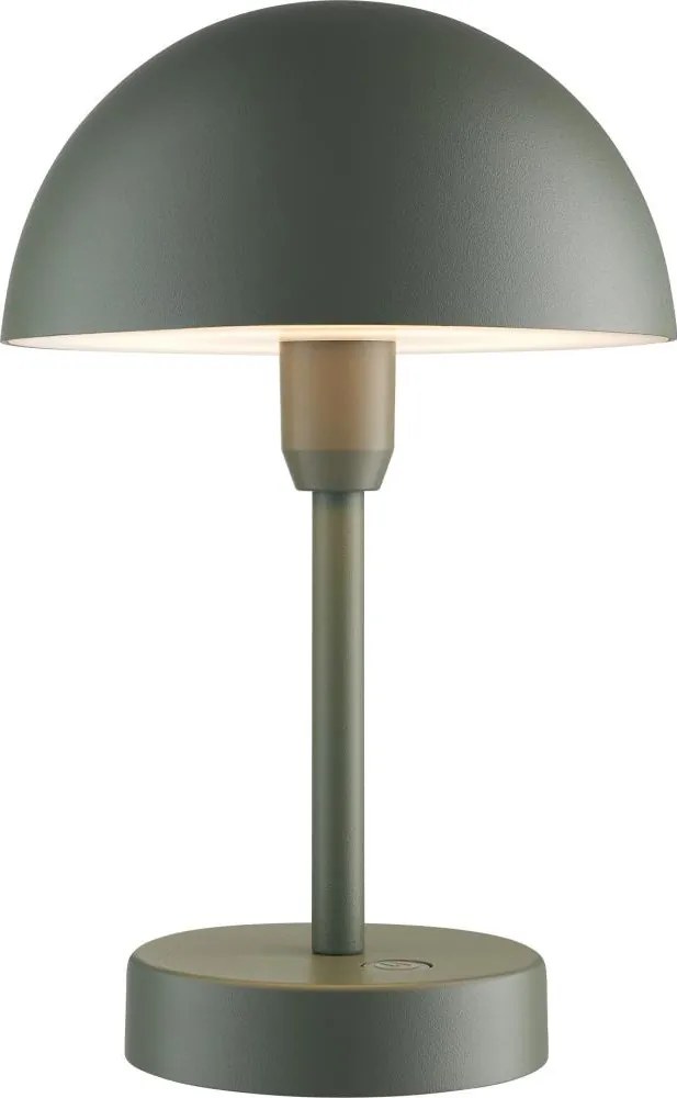 Nordlux - LED ściemnialna ładowalna lampa stołowa ELLEN LED/2,8W/3,7V IP44 zielona