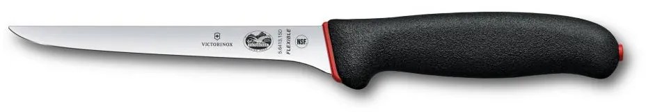 Victorinox - kuchenny nóż do odkostniania DUAL GRIP 15 cm, czarny