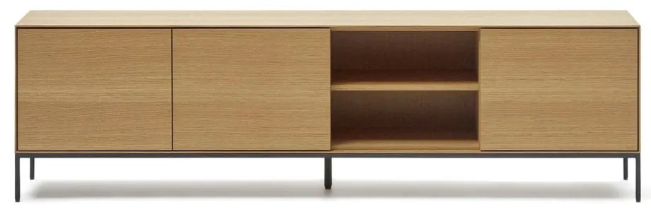 Szafka pod TV w dekorze dębu 195x55 cm Vedrana – Kave Home