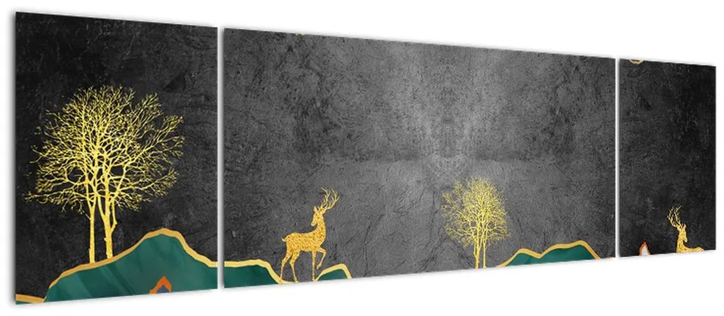 Obraz - Górska sceneria (170x50 cm)