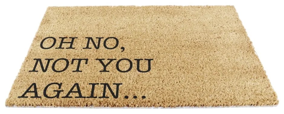 Wycieraczka z włókna kokosowego 40x60 cm Oh No Not You Again – Artsy Doormats