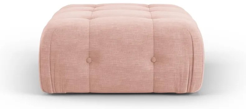 Jasnoróżowy podnóżek Ferento – Cosmopolitan Design