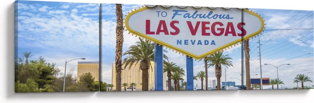 Obraz - Las Vegas (170x50 cm)