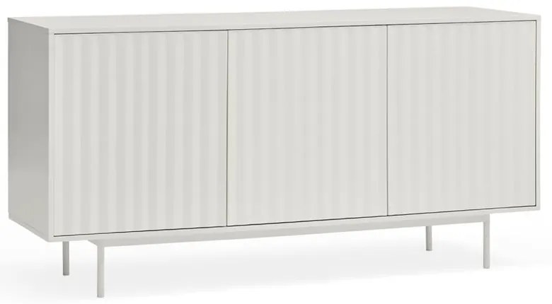 Biała niska komoda 159x80 cm Sierra – Teulat
