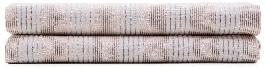 Czerwono-biała bawełniana narzuta pikowana 240x260 cm Macie – Kave Home