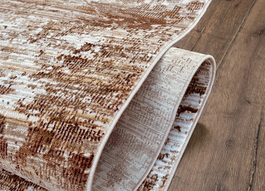 Dywan vintage Vivaldi mazany brązowy 80 cm x 150 cm