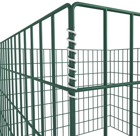 Kwadratowy siatkowy kompostownik ogrodowy S4-E69