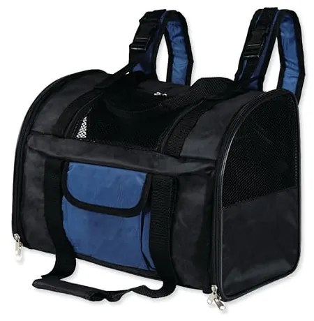 Czarna torba transportowa dla czworonoga 29x42 cm Trixie – Plaček Pet Products