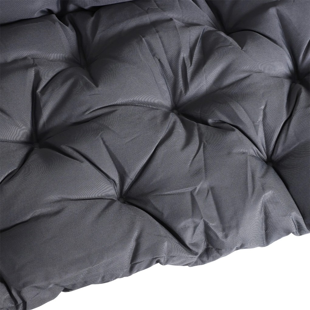 Outsunny poduszka na ławkę poduszka oparcia na ławce 150x98x8 cm