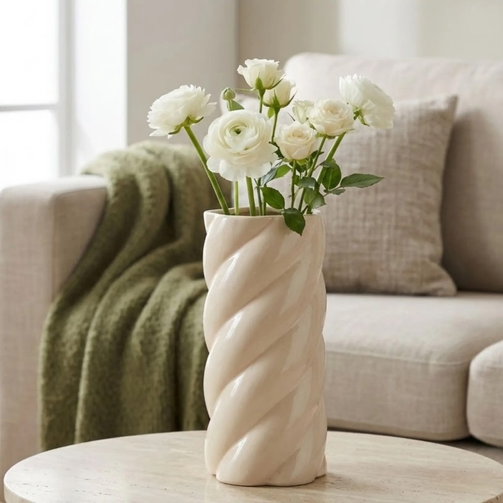 Wazon ceramiczny, Ø 12,5 x 25 cm