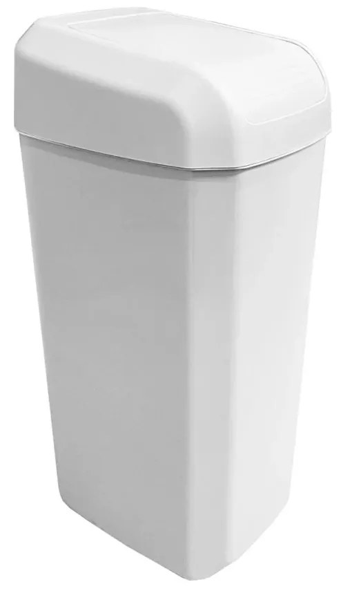Kosz na śmieci Denox Troya 45 l, biały, 45 l